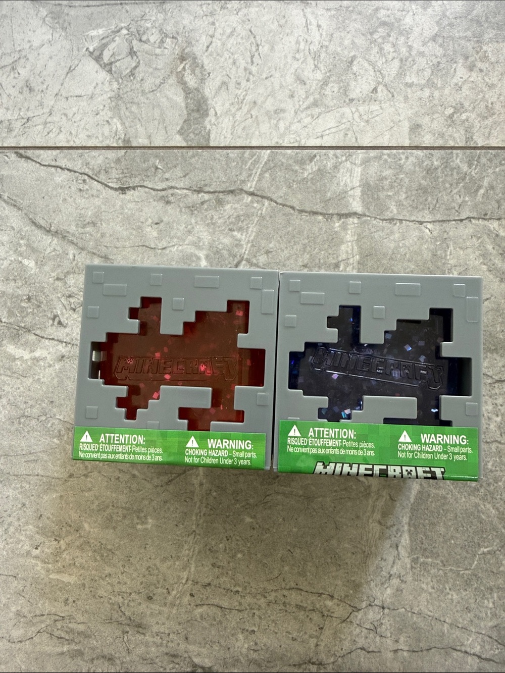 Minecraft Jelly cube squishy set of 2
